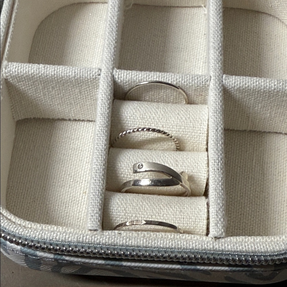Sterling Silver Stacker Ring Set (Zane + metalsmith)